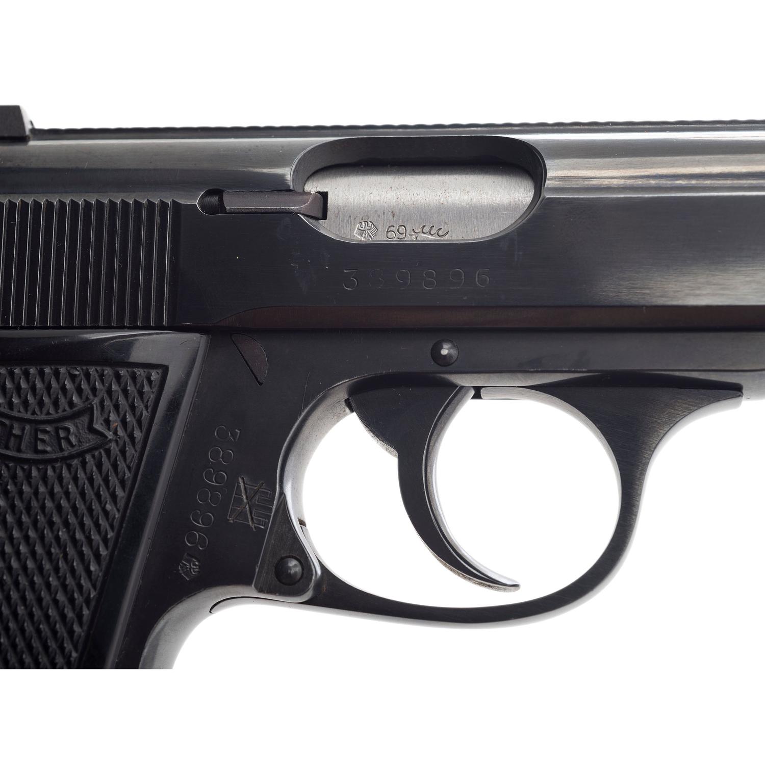 *Hamburg Police Marked Post-War Walther PP .32