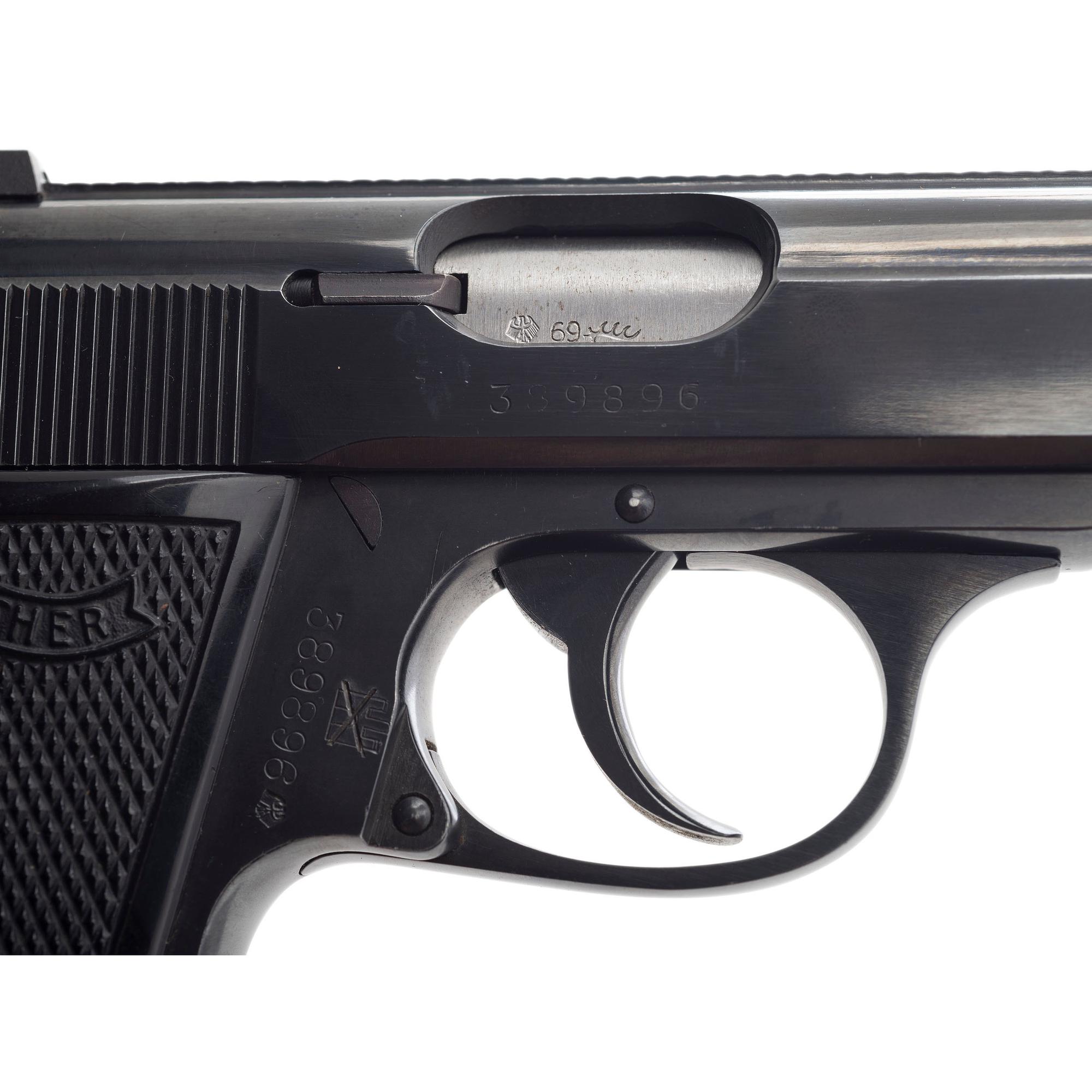 *Hamburg Police Marked Post-War Walther PP .32
