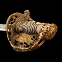 Combination French Hilt Non-Regulation Officer's Sword Presented to Capt. John Kilburn - 7th VT Infantry