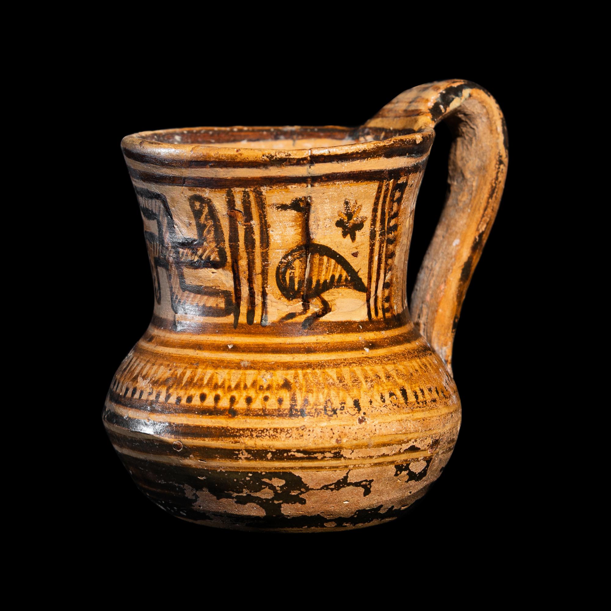 An Attic Pottery Tankard