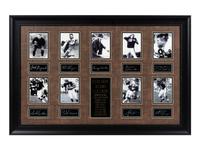 A Group of Seven Chicago Bears Artworks Formerly Displayed at Mike Ditka’s Restaurant