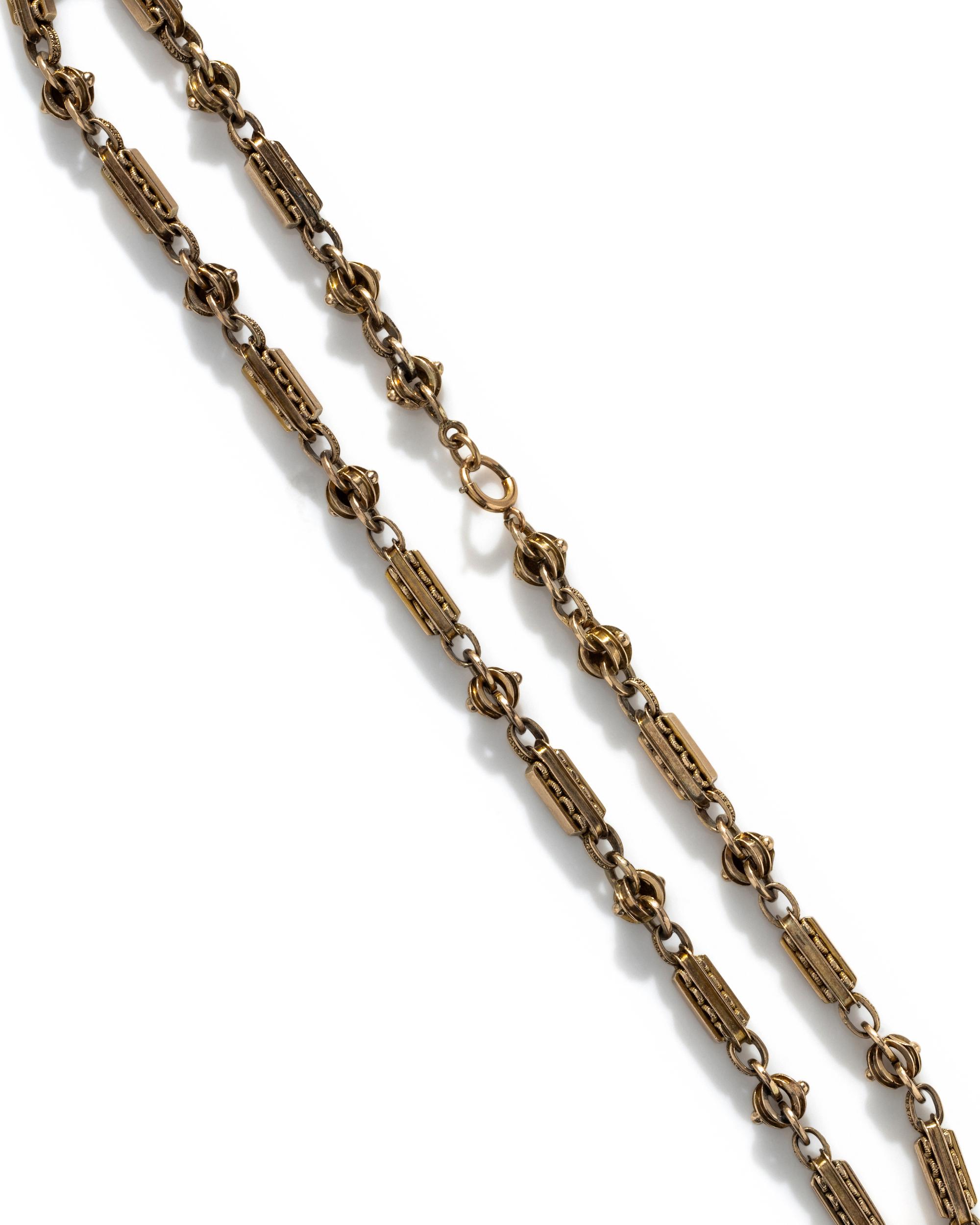 YELLOW GOLD NECKLACE