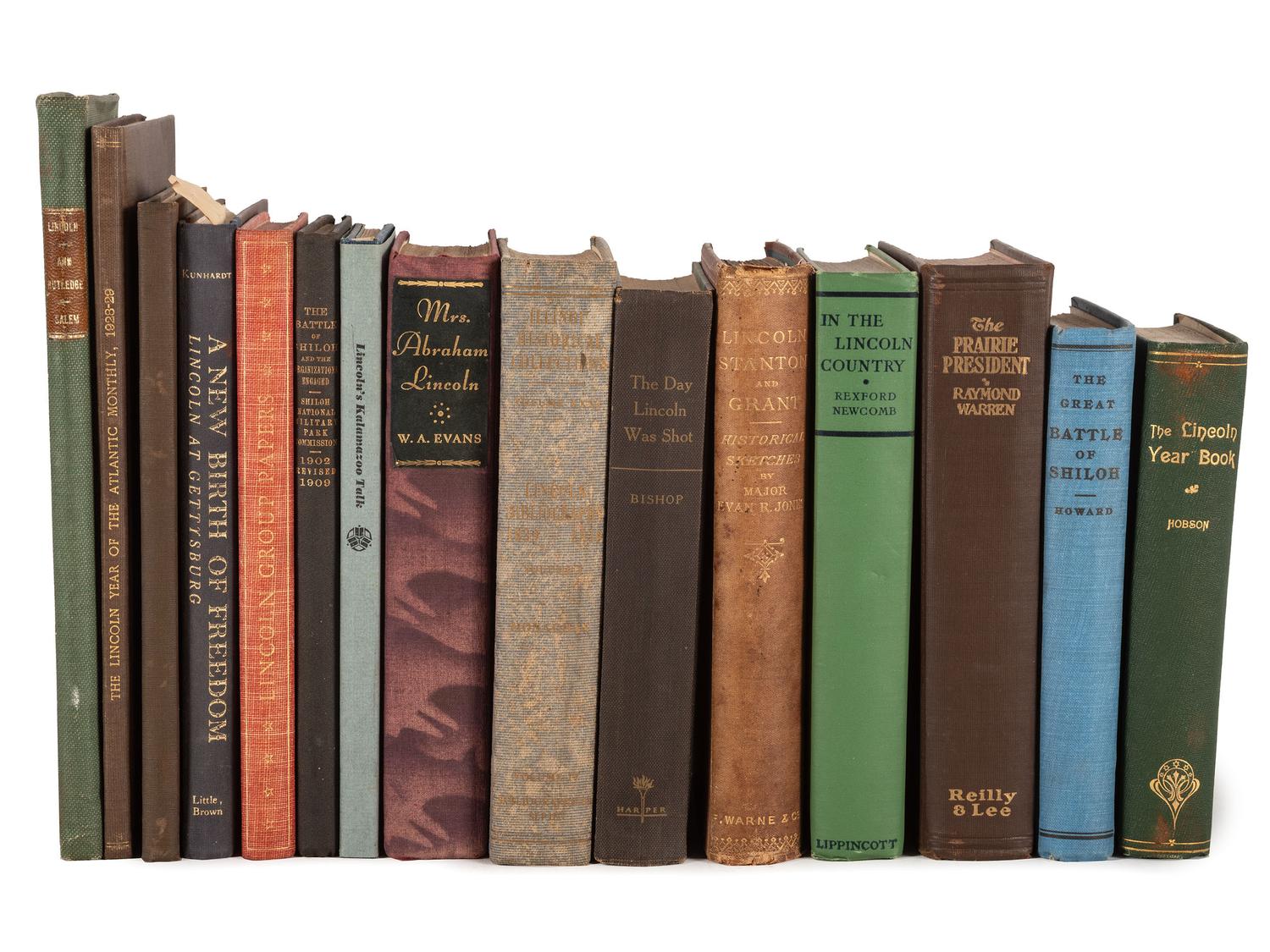 [LINCOLNIANA]. Archive of books, photographs, and ephemera collected by Herbert Wells Fay, custodian of the Lincoln Tomb in Springfield, IL.