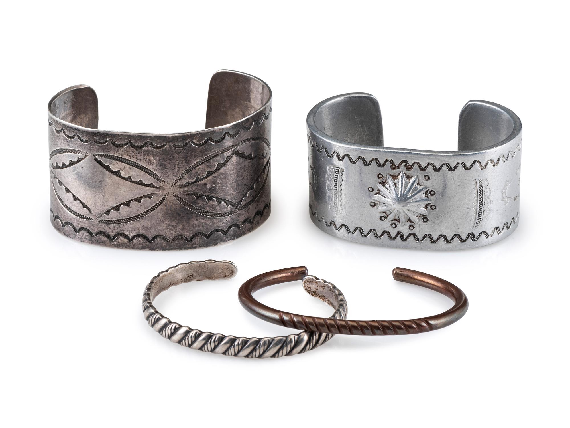 Navajo and Southwestern-style Cuff Bracelets