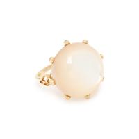 MOTHER-OF-PEARL AND DIAMOND RING