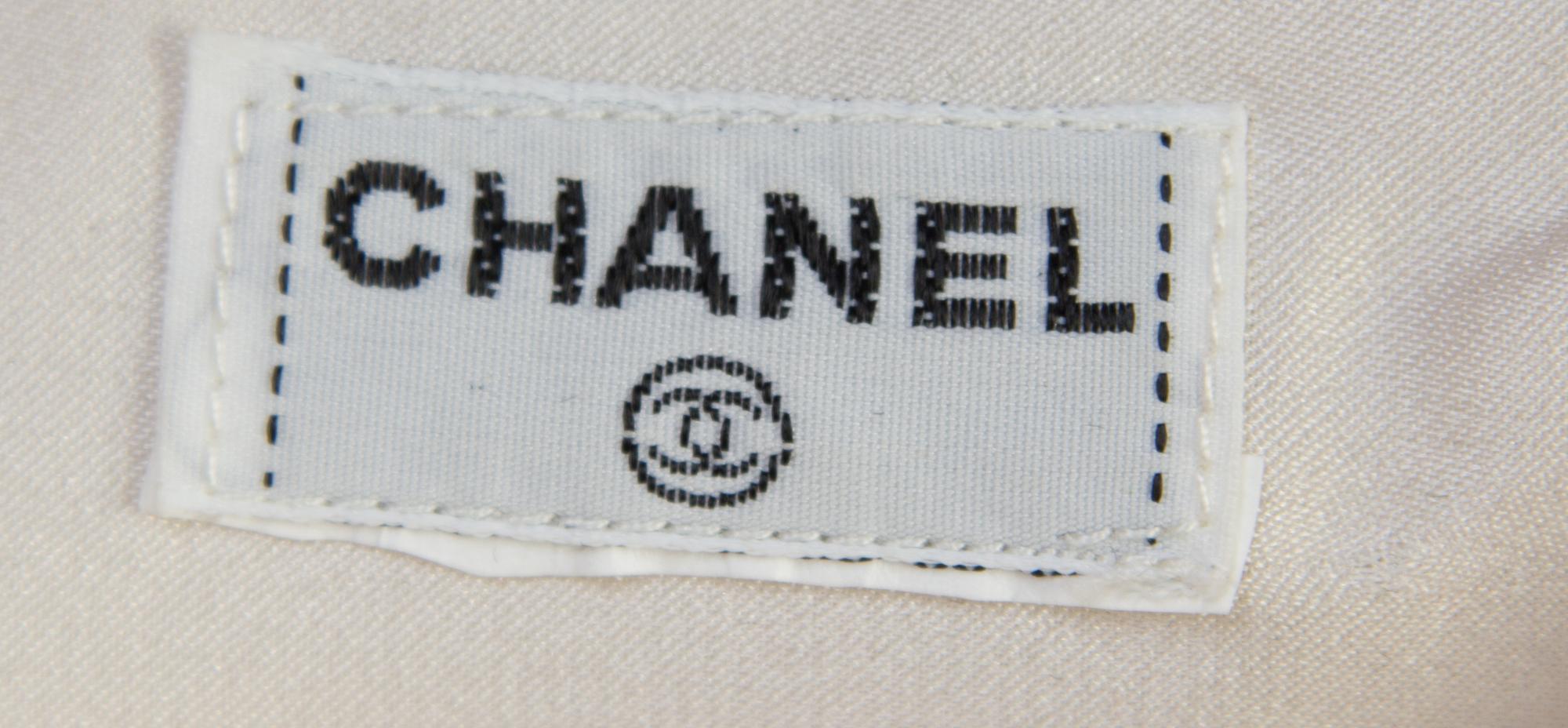 A Chanel Black Pleated Skirt Ensemble,