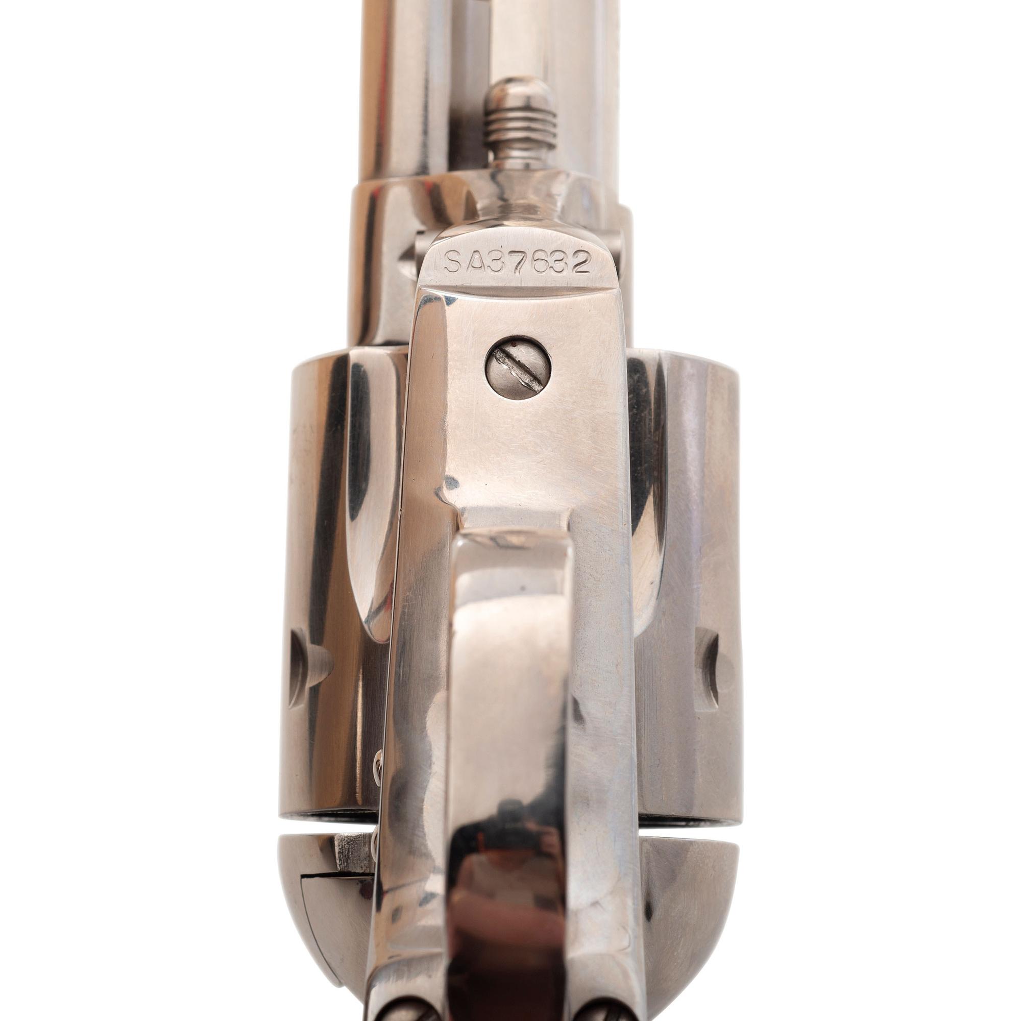 *Colt Custom Shop Single Action Army Nickel Plated in Original Box