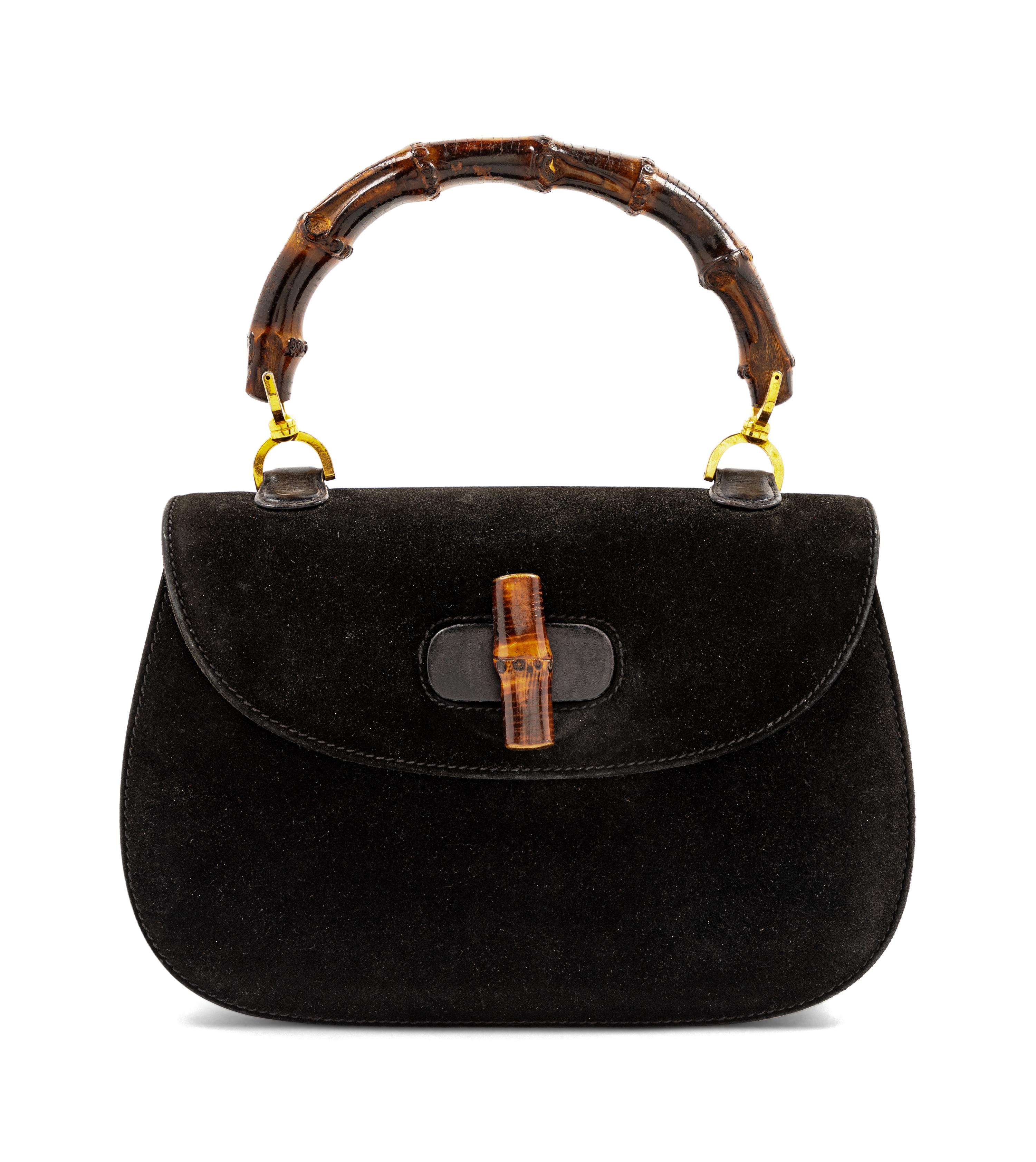 Gucci Vintage Bamboo Handbag, 1960s-80s