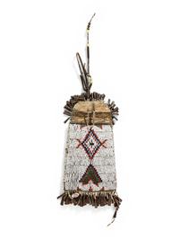 Sioux Beaded Hide Strike-a-Light Bag