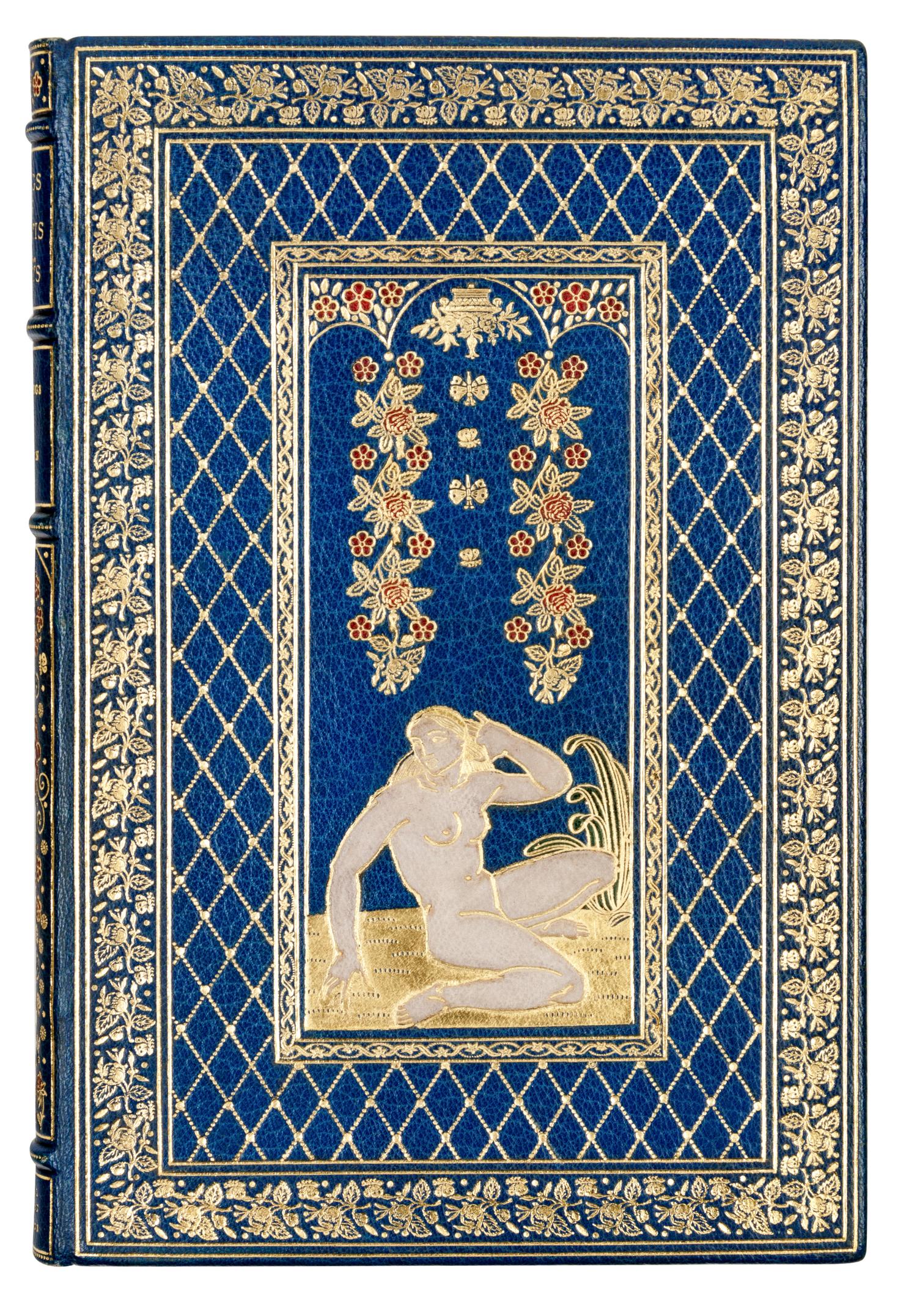 [MOUNTENEY, Leonard, binder ]. LOUŸS, Pierre (1870-1925). Songs of Bilitis. Chicago: Argus Books, 1931.