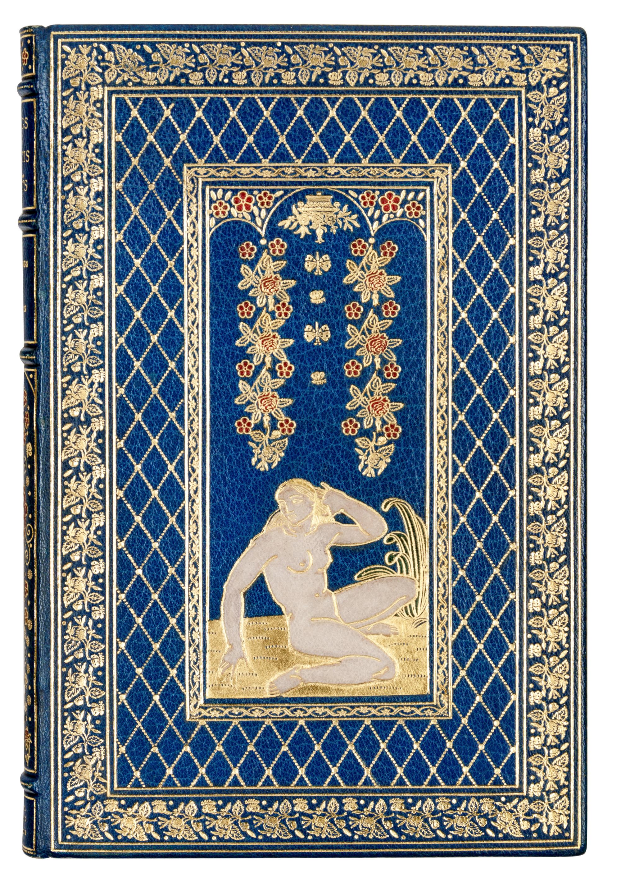 [MOUNTENEY, Leonard, binder ]. LOUŸS, Pierre (1870-1925). Songs of Bilitis. Chicago: Argus Books, 1931.