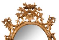 A Pair of George II Giltwood Mirrors