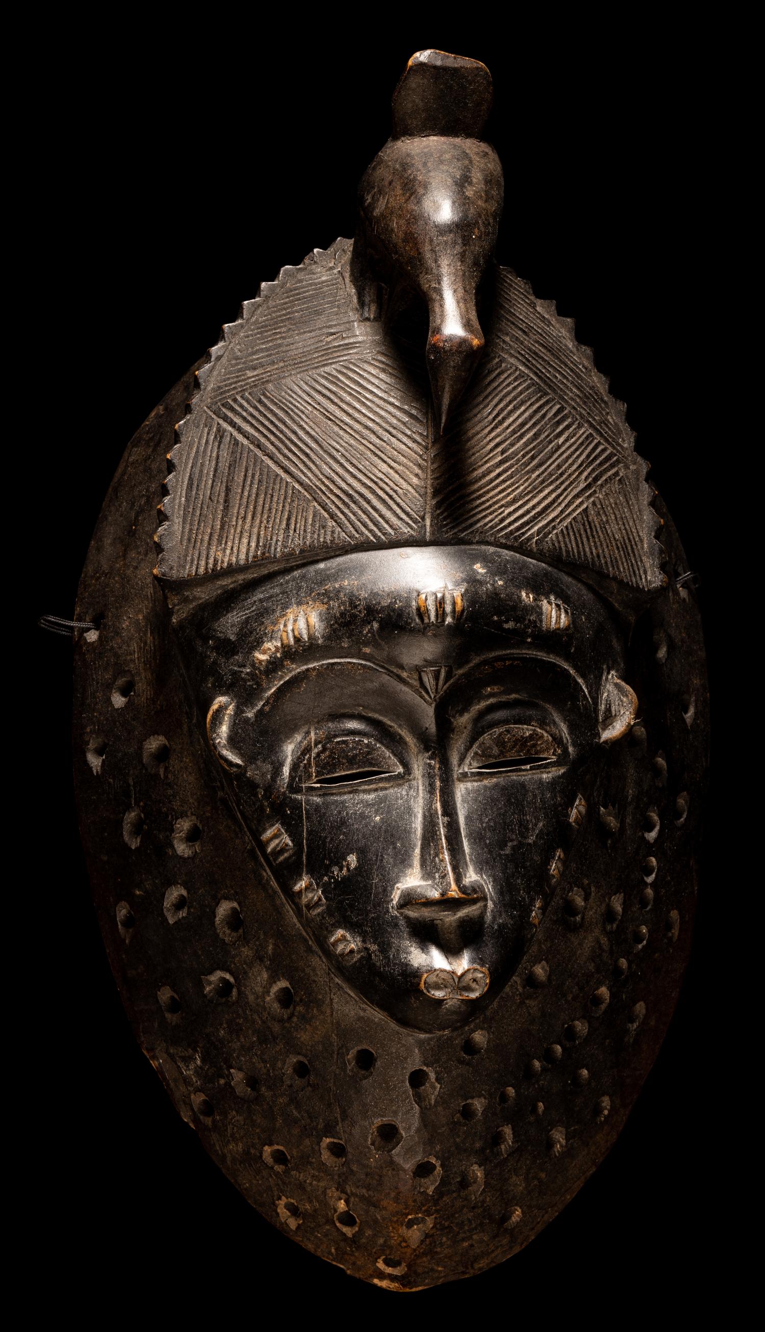 Three Yaure Wood Masks