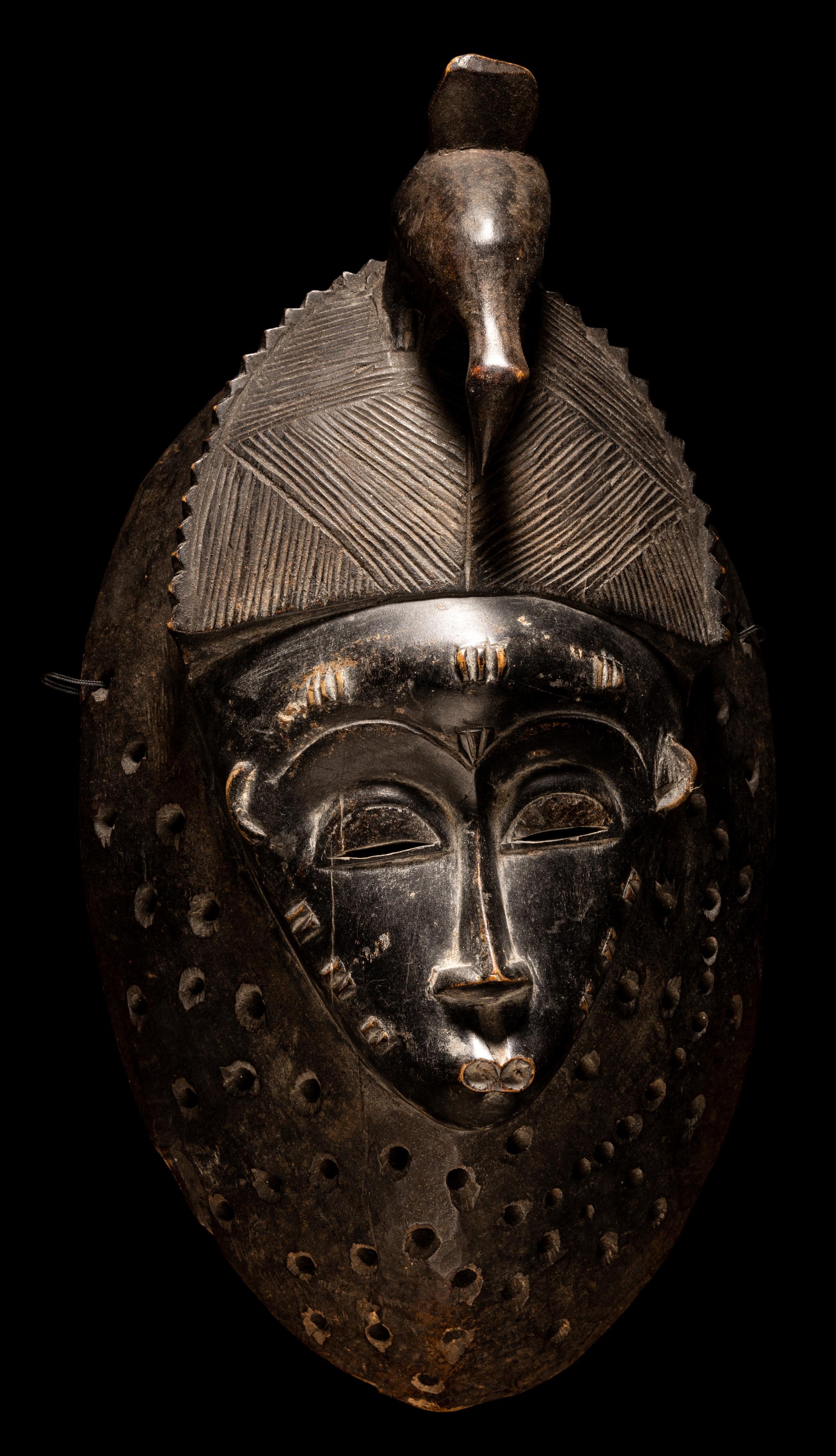 Three Yaure Wood Masks