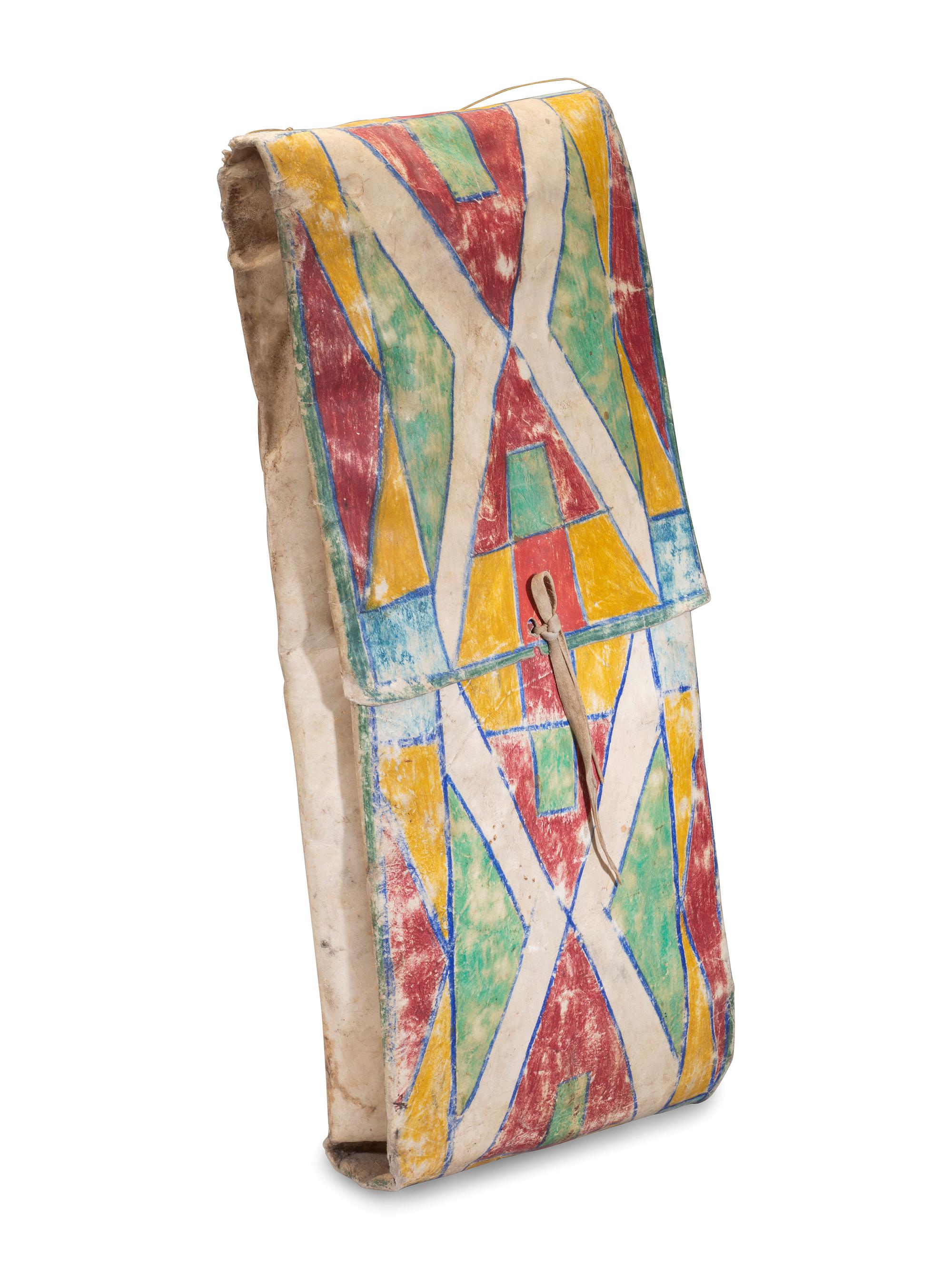 Plateau Painted Parfleche Envelope