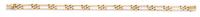 An 18 Karat Yellow Gold Figaro Link Bracelet, Van Cleef & Arpels. 9.30 dwts.