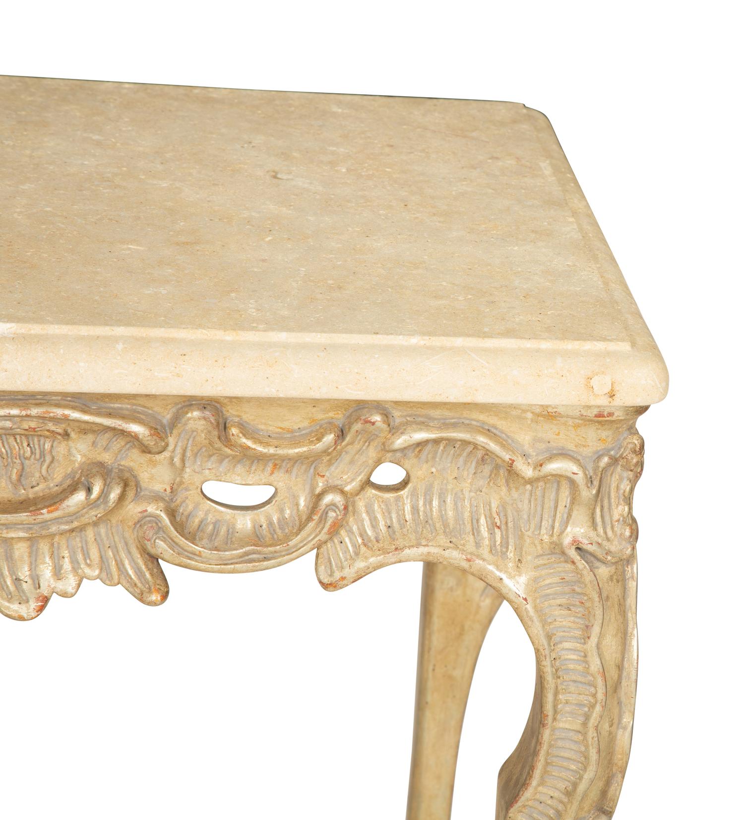 A Dennis & Leen Rocaille Side Table