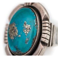 Navajo and Zuni Silver Rings, with Inlay