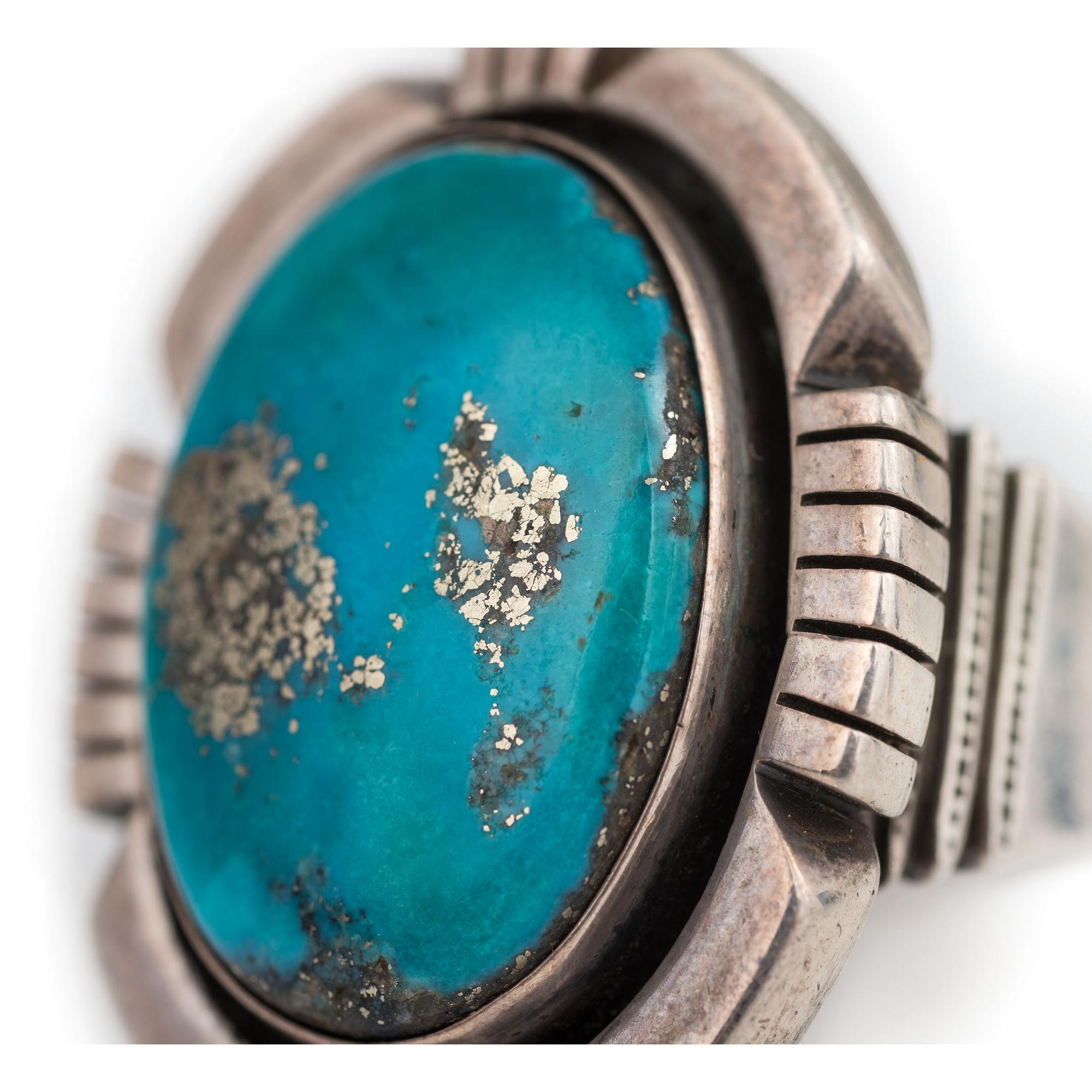 Navajo and Zuni Silver Rings, with Inlay