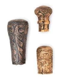 Four Canes and Three Cane Heads