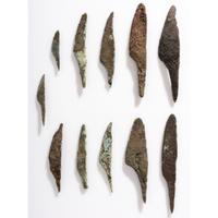 A Group of Old Copper Culture Knives