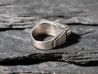 Sterling Silver and Nevada Blue Turquoise Ring