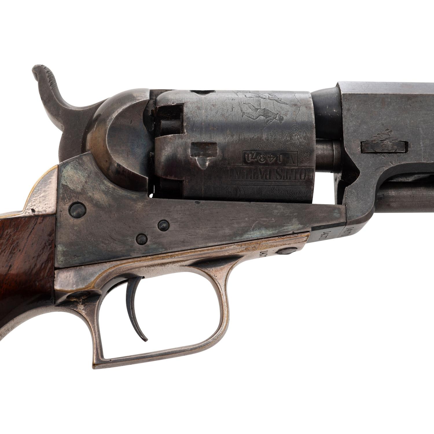Colt Baby Dragoon with Rammer or Early Pocket Model 1849 with Square Back Triggerguard
