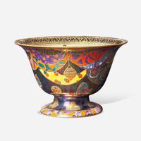 A Wedgwood Fairyland Lustre Antique Center Bowl UK, circa 1925
