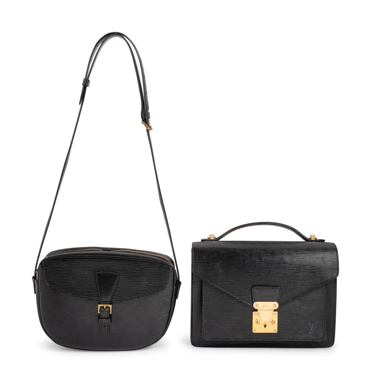 Two Louis Vuitton Epi Leather Handbags, 1988-93