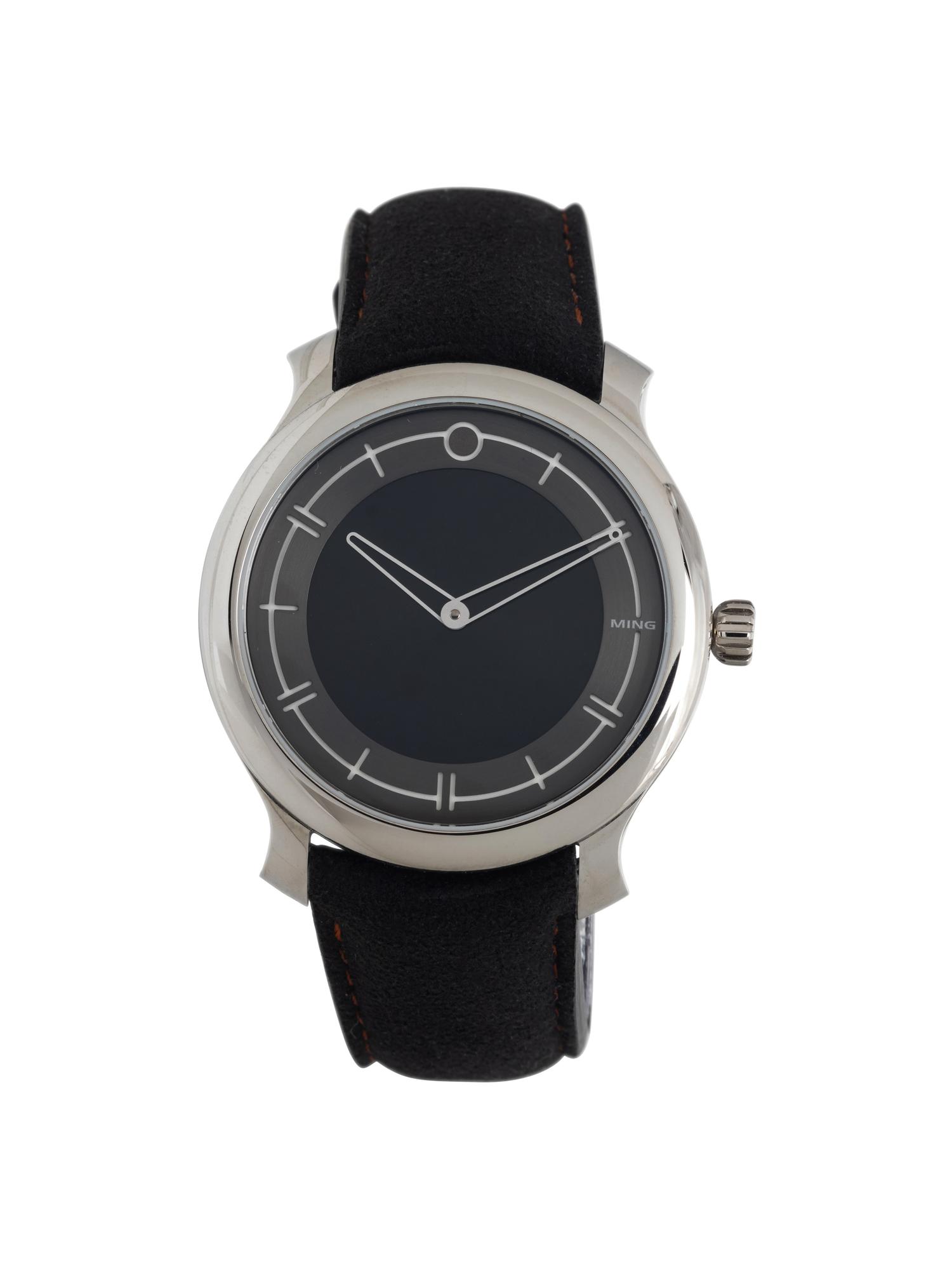 MING, 2701 STAINLESS STEEL 'ULTRA THIN' WATCH