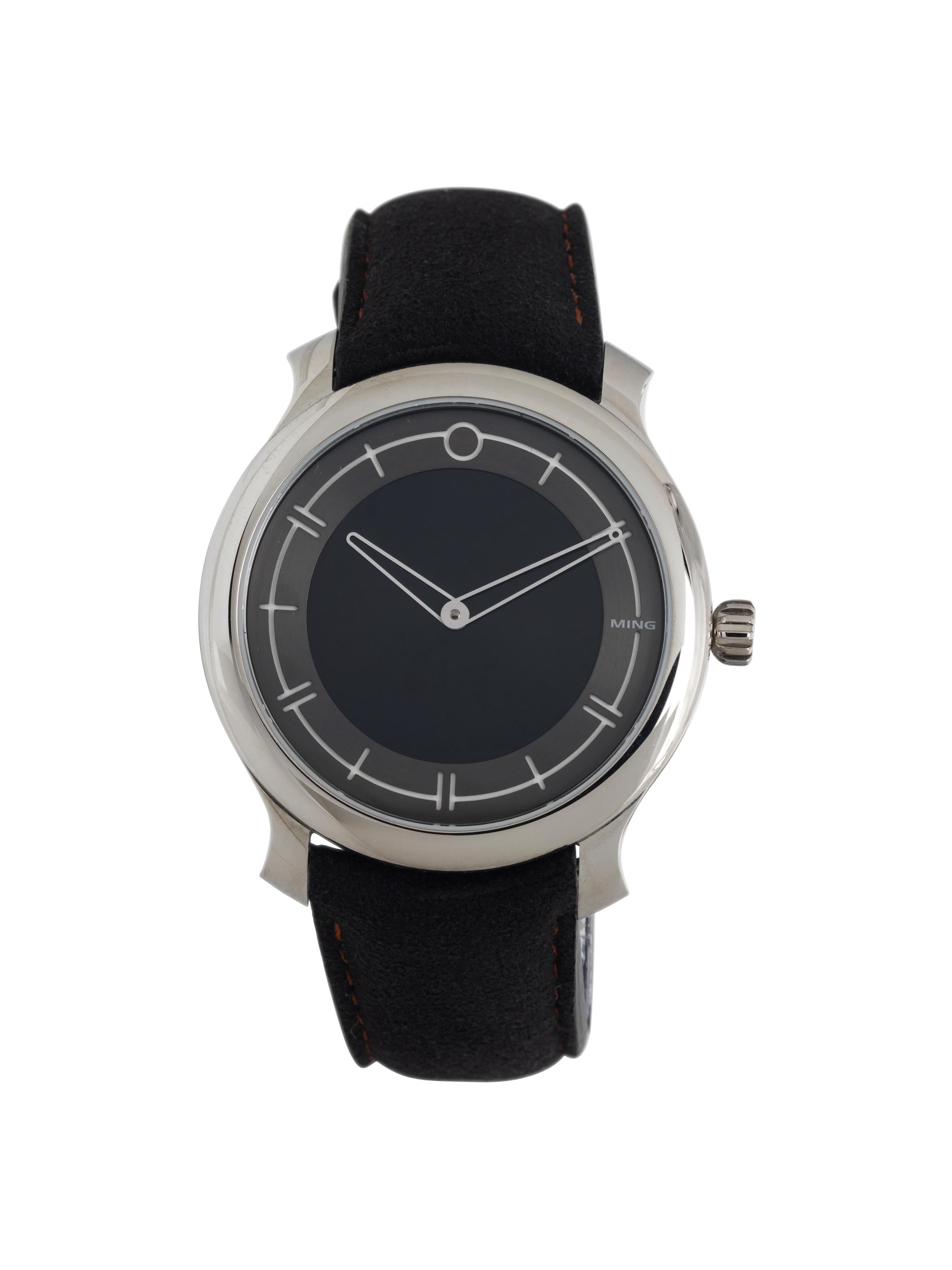 MING, 2701 STAINLESS STEEL 'ULTRA THIN' WATCH