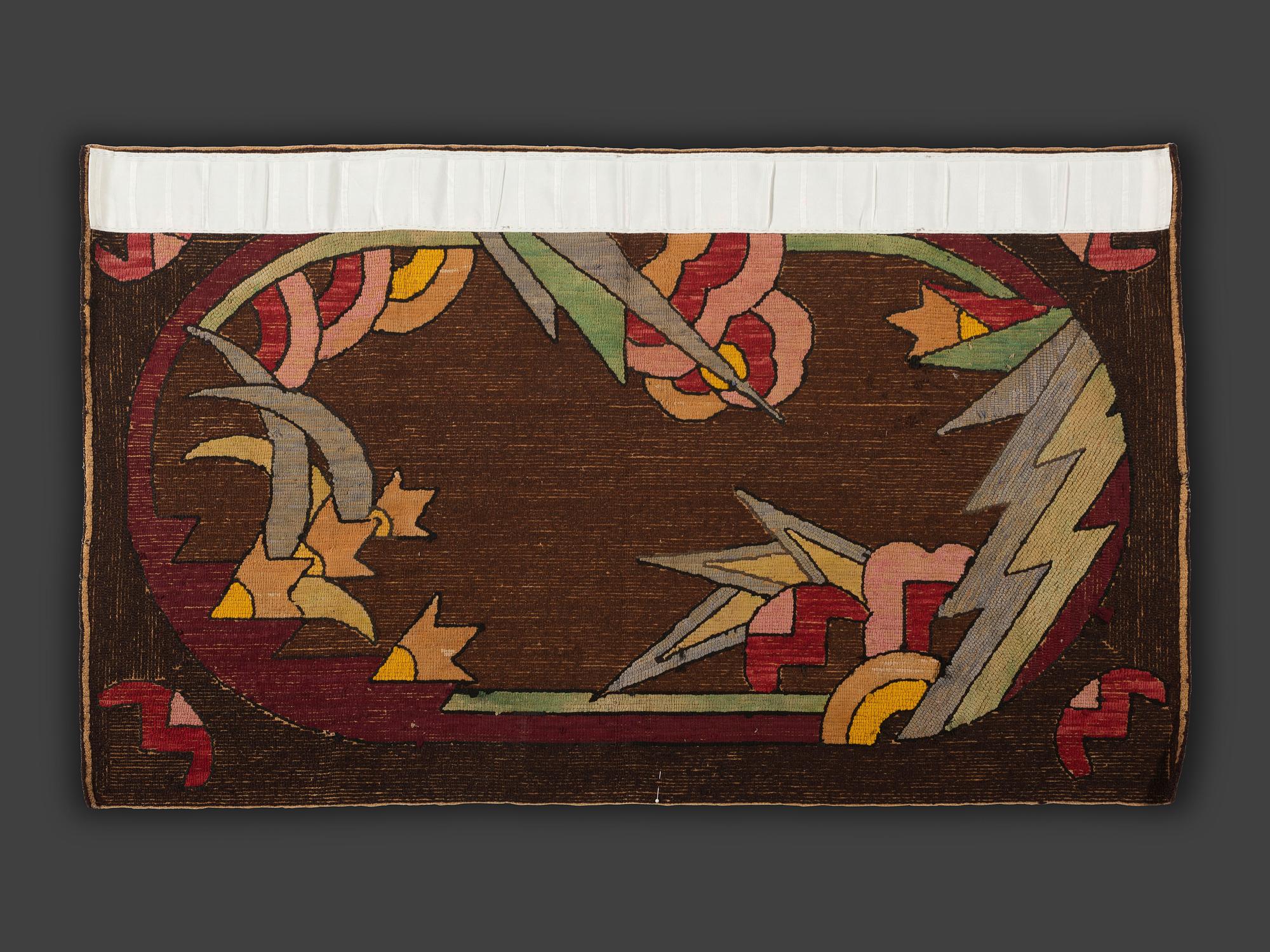 Two American Hooked Rugs