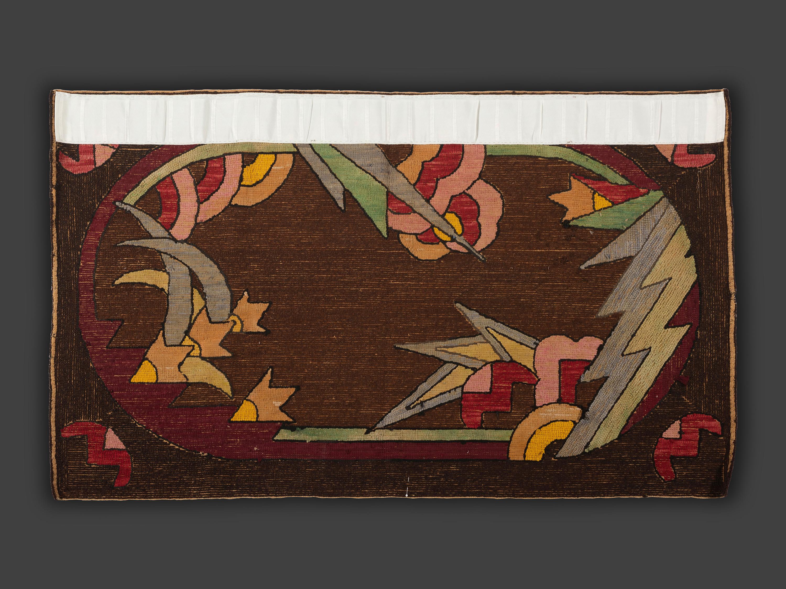 Two American Hooked Rugs