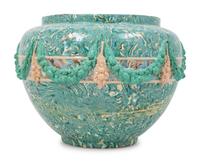An Uzès Glazed Ceramic Jardinière