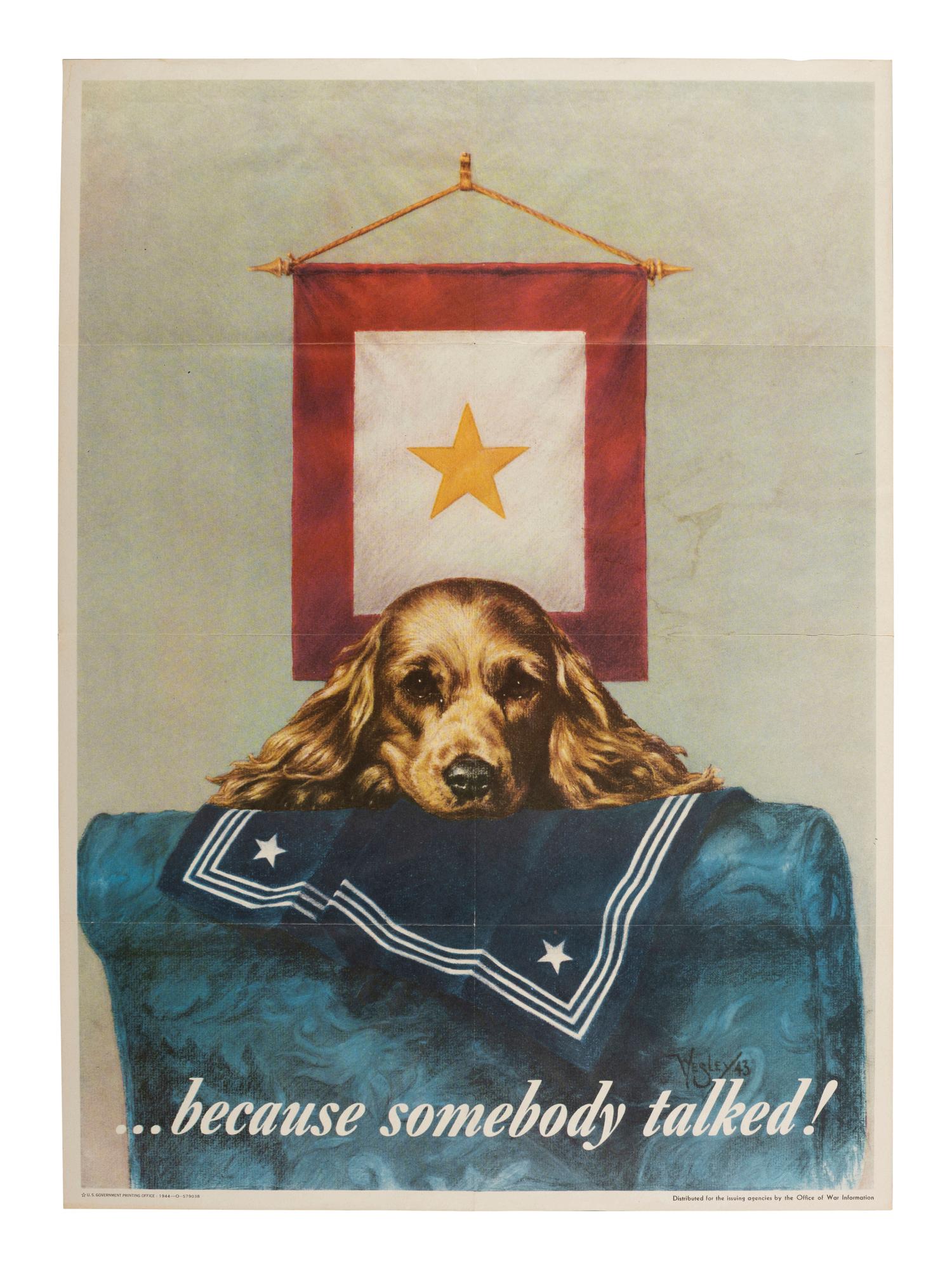 [WW2]. 5 World War II propaganda posters, comprising: