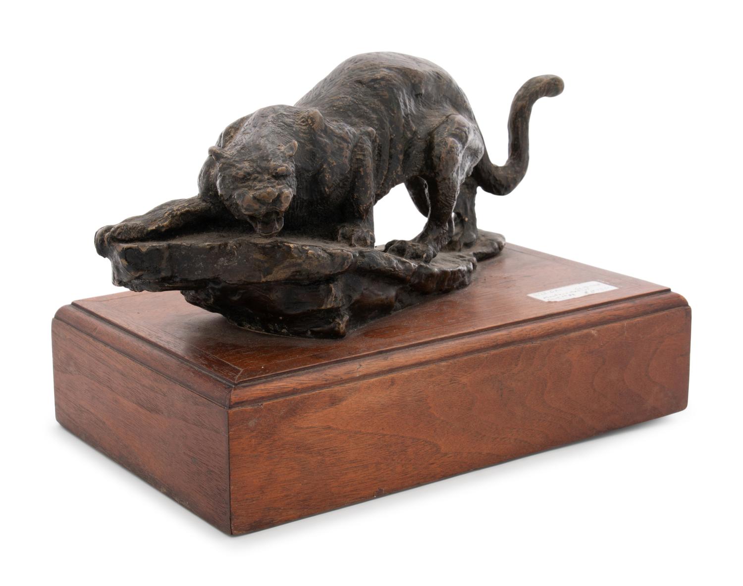 A Bronze Mountain Lion