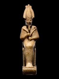 An Egyptian Alabaster Osiris
