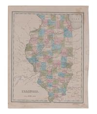 [ILLINOIS -- MAPS]. A group of 4 maps, comprising: