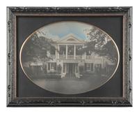 [PHOTOGRAPHY]. MCELROY, Rob, photog. Modern daguerreotype of the Swan Coach House, Atlanta, GA. 2010