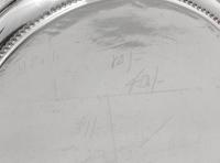 Two English Silvered Metal Mounted Biscuit Barrels