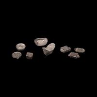 A Collection of Eight Chinese Silver Ingots, 19th to Early 20th Century 晚清民國 銀錠一組八件