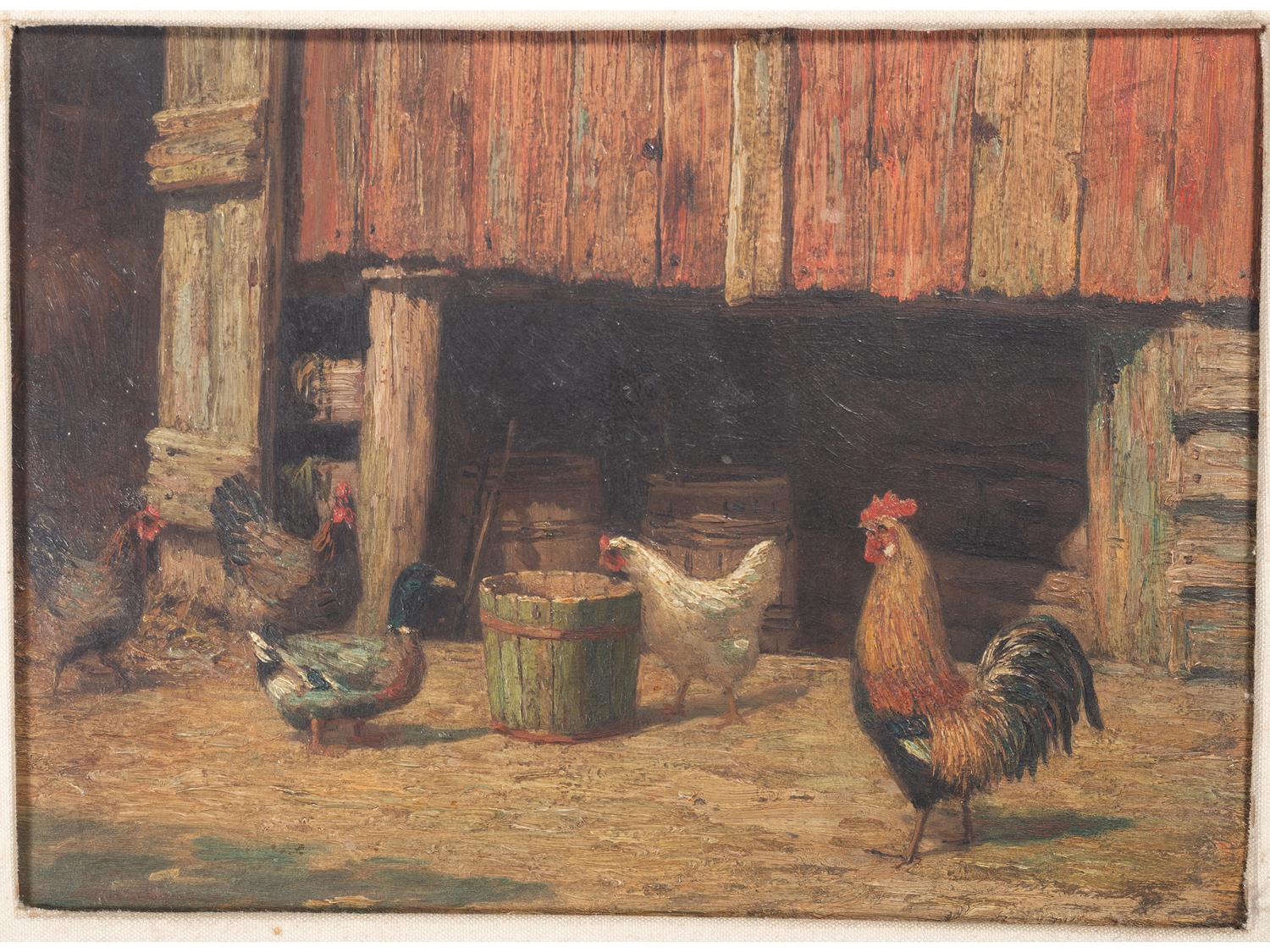 Untitled (Farmyard Scene)