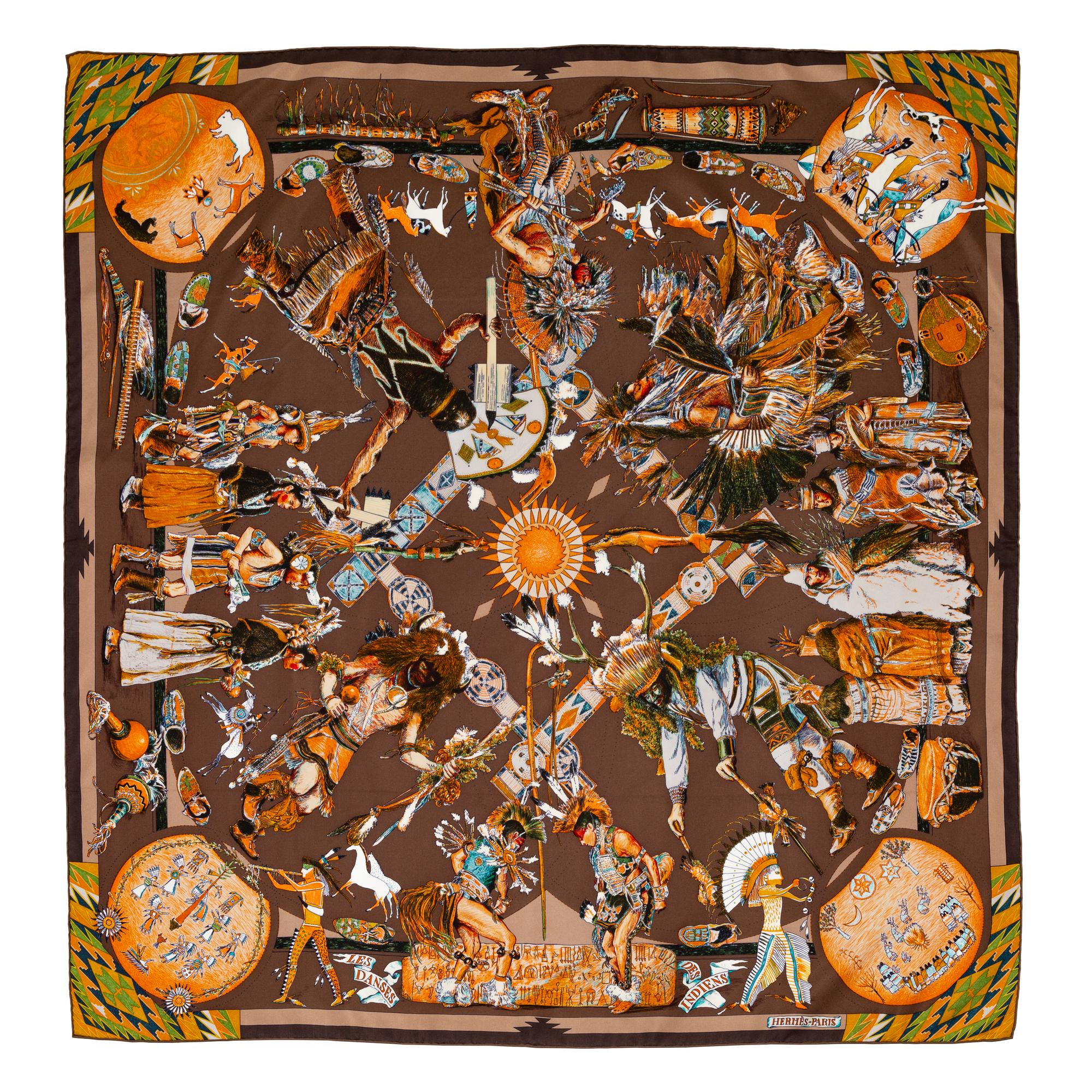 Hermès 90cm Silk Scarf