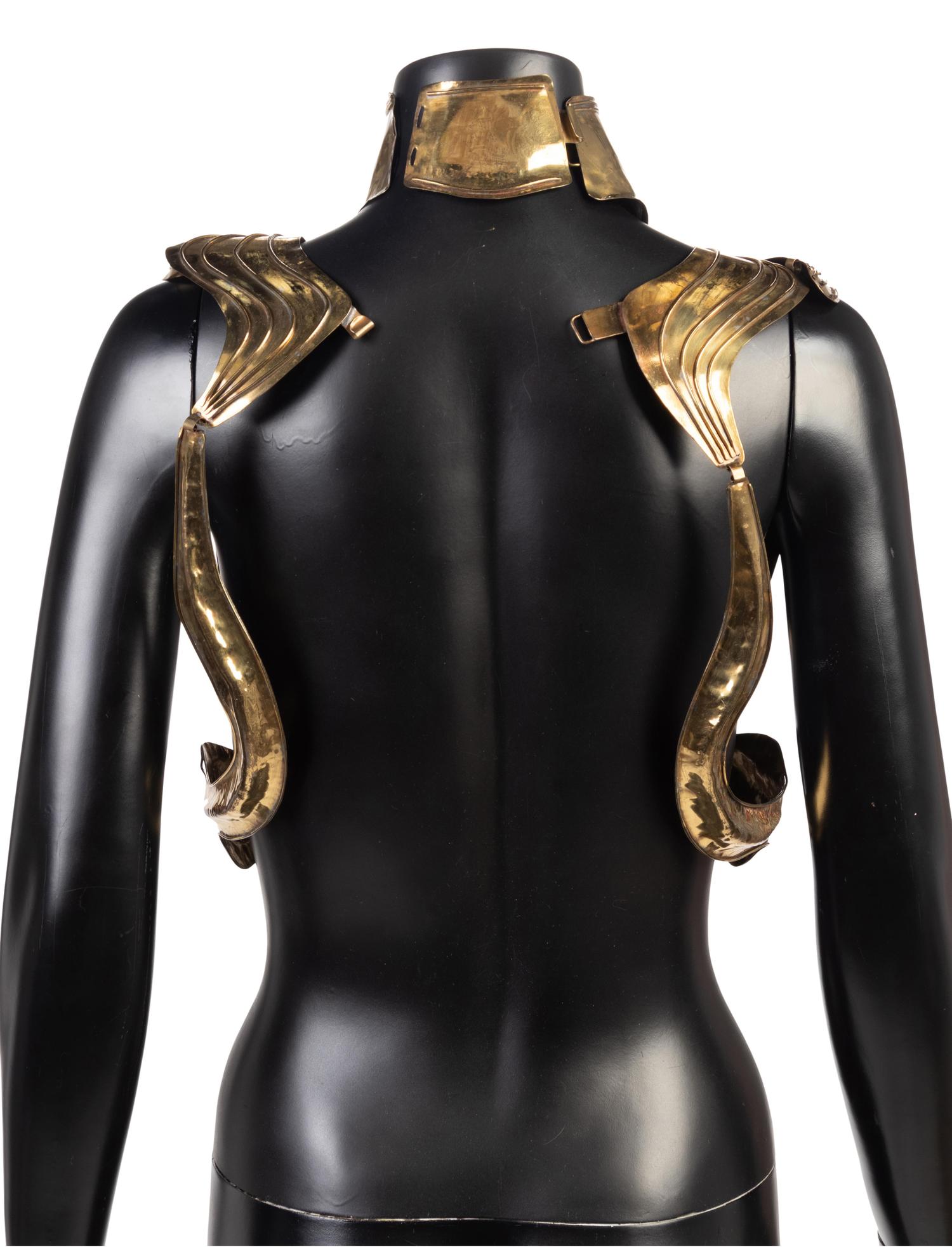 Emanuel Ungaro Brasstone Breastplate, ca. 1977