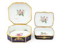 Two Limoges Porcelain Boxes