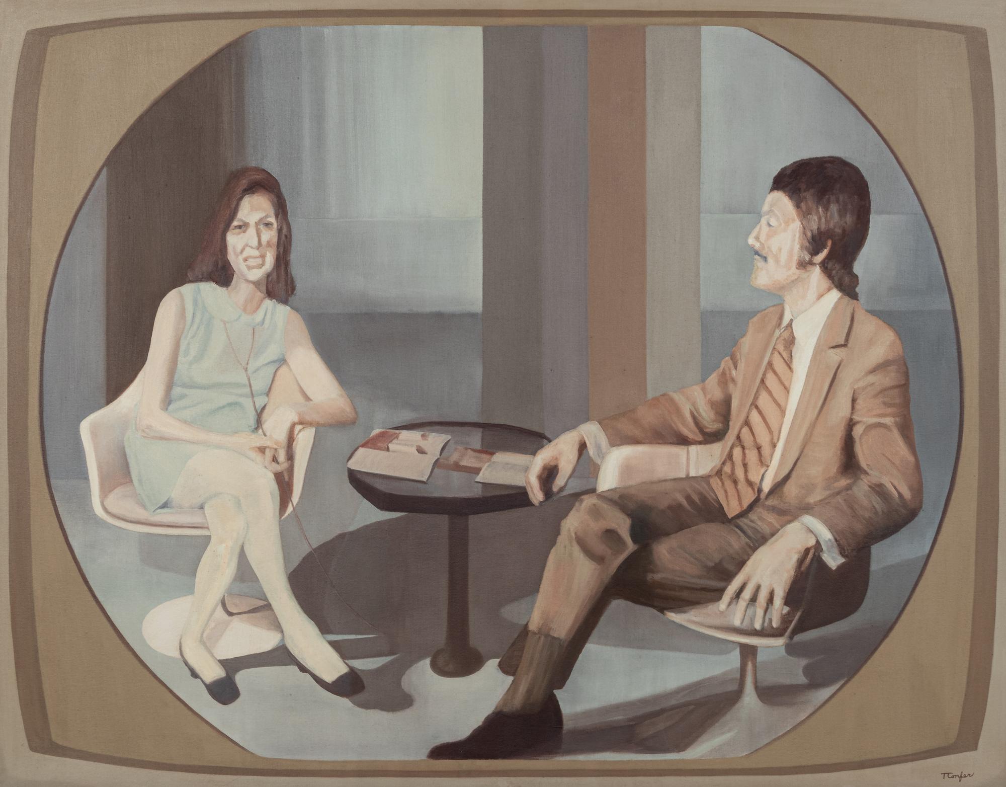 The Tube (Portrait of Bezie Droege and Jerome Sikorksi)