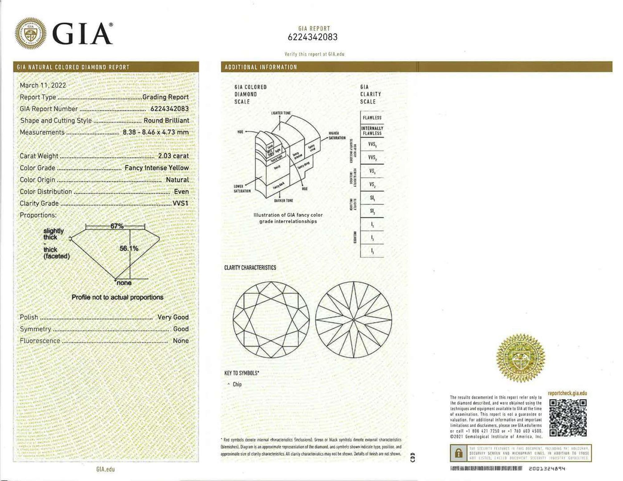 A colored diamond and bicolor gold ring