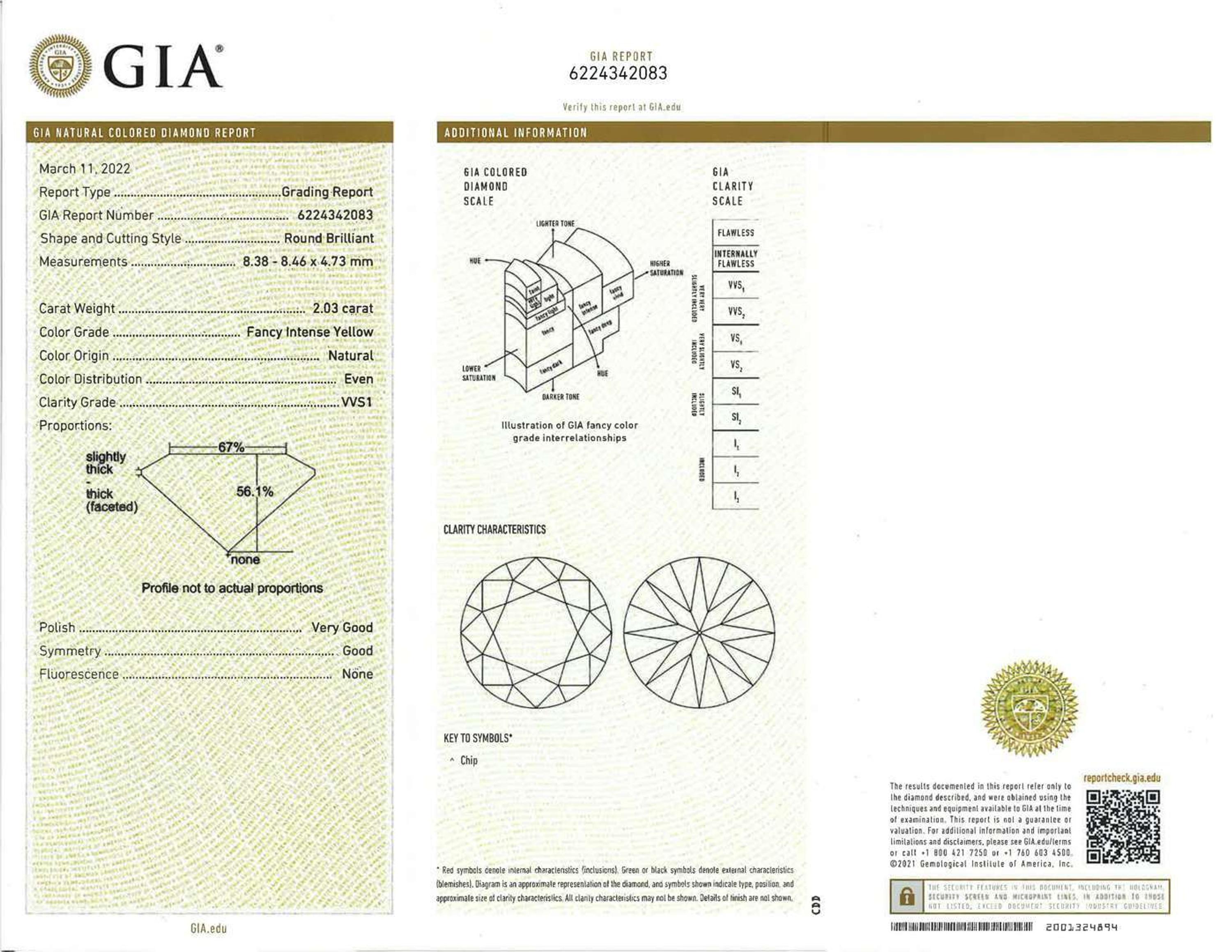 A colored diamond and bicolor gold ring