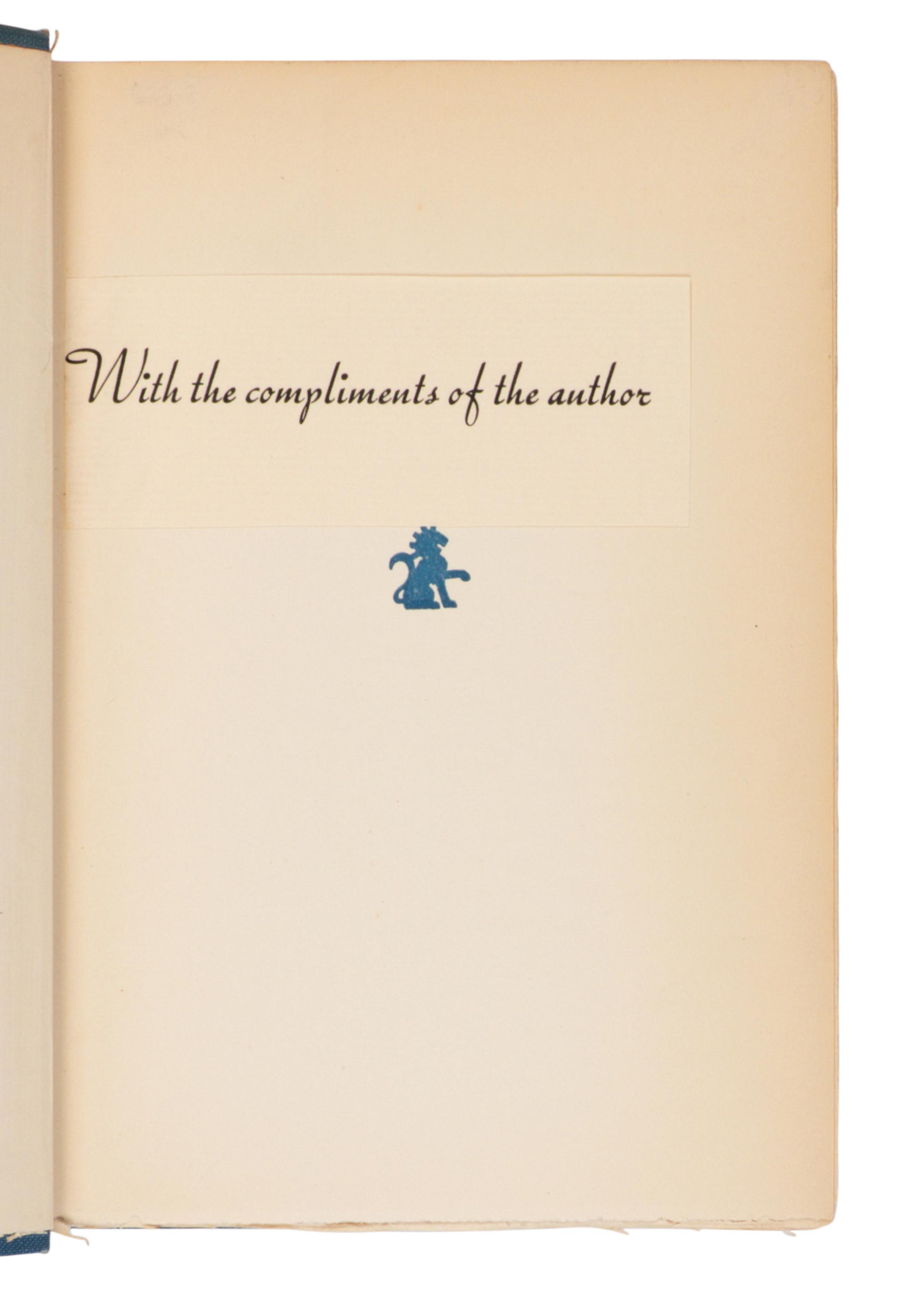 MAUGHAM, W. Somerset (1874-1965). Ashenden, or The British Agent . Garden City, NY: Doubleday, Doran & Company, 1928.