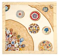 An Hermes Silk Scarf, 35 x 35 inches.